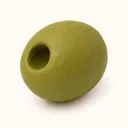 Week 9: klei-illustratie van een groene olijf