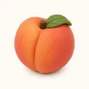 Week 14: klei-illustratie van een perzik