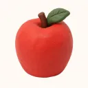 Week 15: klei-illustratie van een appel
