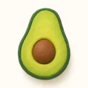 Week 16: klei-illustratie van een avocado